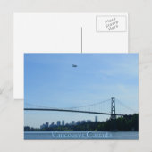 Vancouver Souvenir Briefkaarten Lions Gate Briefka (Voorkant / Achterkant)