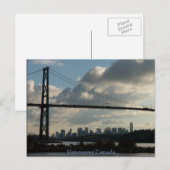 Vancouver Souvenir Briefkaarten Lions Gate Briefka (Voorkant / Achterkant)