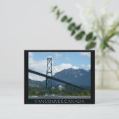 Vancouver Souvenir Briefkaarten Lions Gate Briefka (Staand voorkant)
