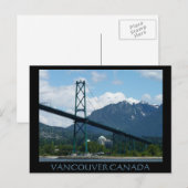 Vancouver Souvenir Briefkaarten Lions Gate Briefka (Voorkant / Achterkant)