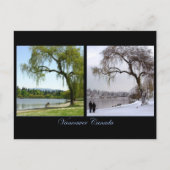 Vancouver Souvenir Briefkaarten Seasons Landschap (Voorkant)