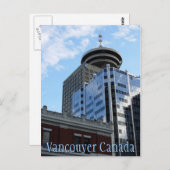 Vancouver Souvenir Briefkaarten Totem Pole Landmar (Voorkant / Achterkant)