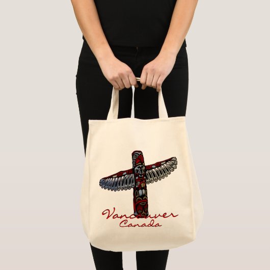 Vancouver Souvenir Canvas tas Landmark Art Bags (Voorkant (product))