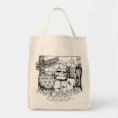 Vancouver Souvenir Canvas tas Landmark Art Bags (Voorkant)