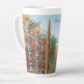 Vancouver Souvenir Cups Mokken Gepersonaliseerde M (Linkerhoek)