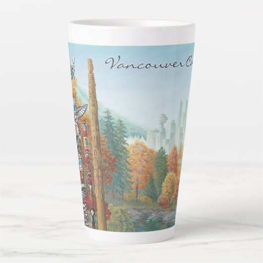 Vancouver Souvenir Cups Mokken Gepersonaliseerde M (Voorkant)