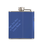 Vancouver Souvenir Flask Custom Van Landmark Flask Heupfles (Achterkant)