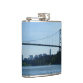 Vancouver Souvenir Flask Custom Vancouver BC Flask Heupfles (Rechts)