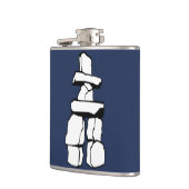 Vancouver Souvenir Flask Vancouver Inukshuk Gifts Heupfles (Links)