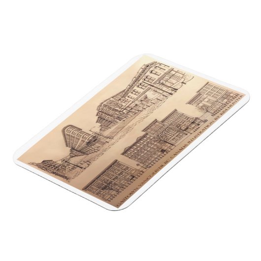 Vancouver Souvenir Magnet Gastown Landmark Magneet (Linkerzijde)