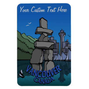 Vancouver Souvenir Magnet - Speciaal totem Gift Magneet