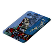 Vancouver Souvenir Magnet Totem Pole Landmark Gift Magneet (Linkerzijde)
