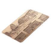 Vancouver Souvenir Personalized Magnet Gastown Magneet (Linkerzijde)