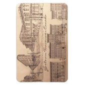Vancouver Souvenir Personalized Magnet Gastown Magneet (Verticaal)