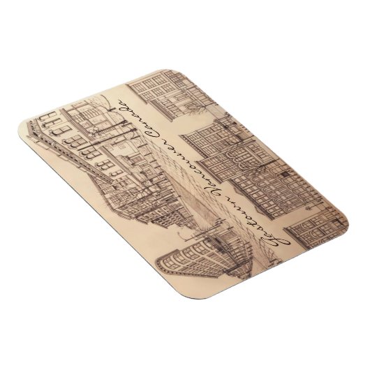 Vancouver Souvenir Personalized Magnet Gastown Magneet (Rechterzijde)
