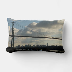 Vancouver Souvenir Pillow Lions Gate Bridge Gift Kussen