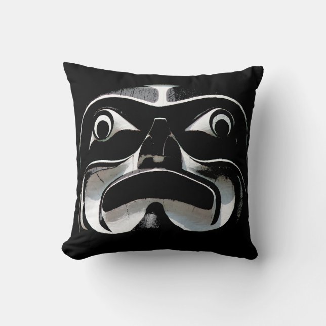 Vancouver Souvenir Pillow Vancouver Landmarks Gift Kussen (Voorkant)