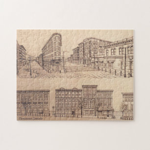 Vancouver Souvenir Puzzel Vancouver Gastown Cadeau
