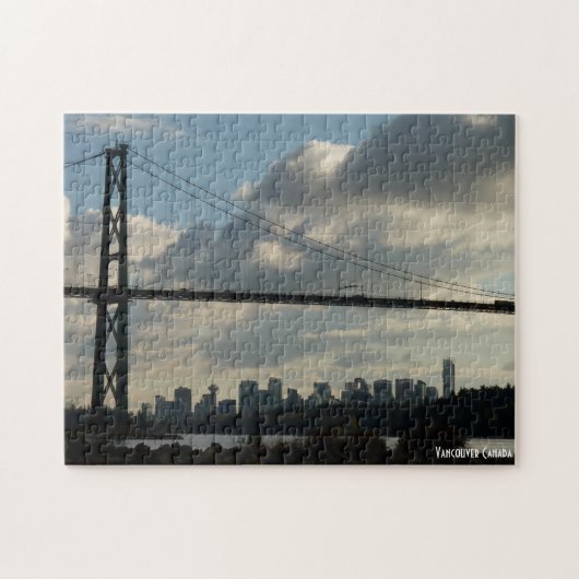 Vancouver Souvenir Puzzel Vancouver Lions Gate Legpuzzel (Horizontaal)