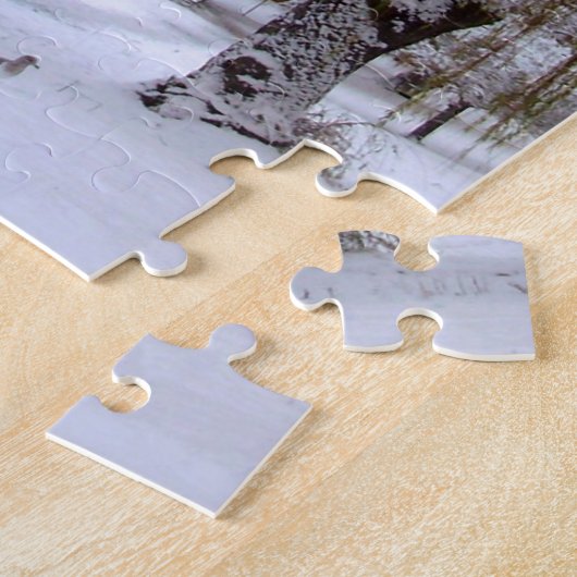 Vancouver Souvenir Puzzle Lost Lagoon Legpuzzel (Zijkant)