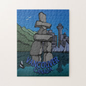 Vancouver Souvenir Puzzle Unique Vancouver Gifts Legpuzzel (Verticaal)