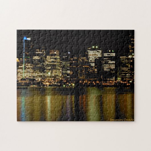 Vancouver Souvenir Puzzle Vancouver Cityscape Gift Legpuzzel (Horizontaal)