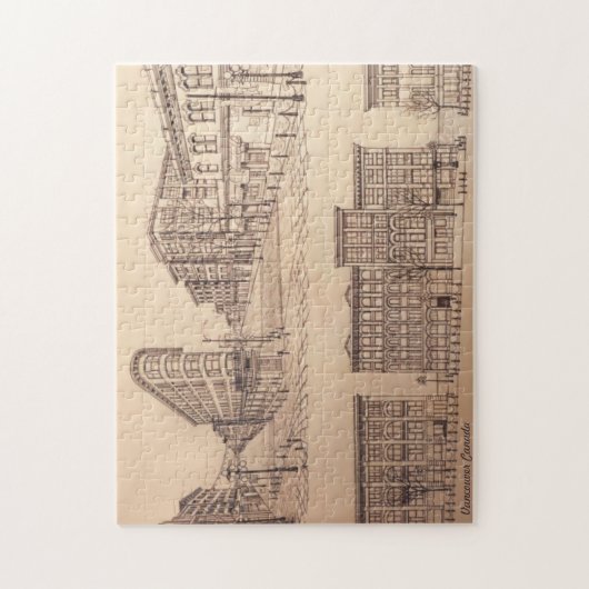 Vancouver Souvenir Puzzle Vancouver Gastown Gifts Legpuzzel (Verticaal)