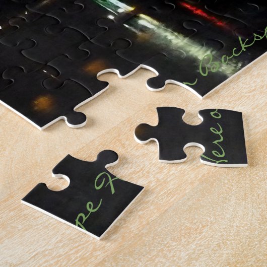 Vancouver Souvenir Puzzle Vancouver Skyline Puzzle Legpuzzel (Zijkant)