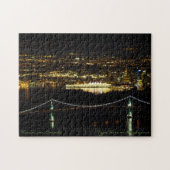 Vancouver Souvenir Puzzle Vancouver Skyline Puzzle Legpuzzel (Horizontaal)