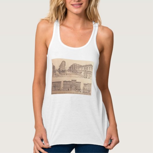 Vancouver Souvenir Shirt Tanktop Gastown vrouwen (Voorkant)