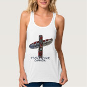 Vancouver Souvenir Shirten Women's Haida Tanktops (Voorkant)