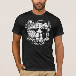 Vancouver Souvenir T-shirt Landmark Tee Shirts