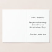 Vancouver Souvenir Wenskaarten Custom Silver Folie Kaarten (Binnen)