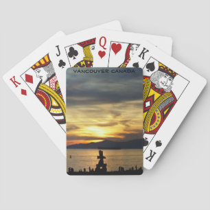Vancouver-speelkaarten voor Vancouver - Zonnesetka Pokerkaarten