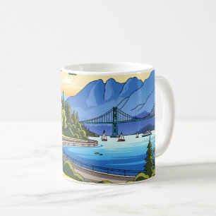 Vancouver Stanley Park Canada Reizen Koffiemok
