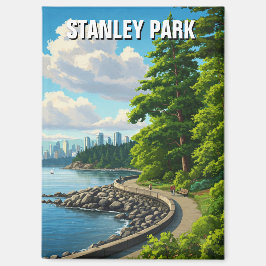 Vancouver Stanley Park Canada Reizen Magneet