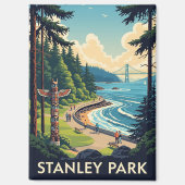  Vancouver Stanley Park Canada Reizen Magneet (Voorkant)