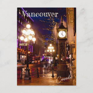 Vancouver Steamclock Souvenir Briefkaart