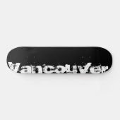 Vancouver - Stedelijke wolken - Skateboard (Horizontaal)