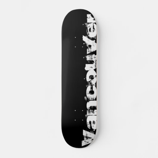 Vancouver - Stedelijke wolken - Skateboard (Voorkant)