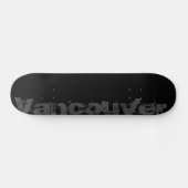 Vancouver - Stedelijke wolken - Skateboard (Horizontaal)