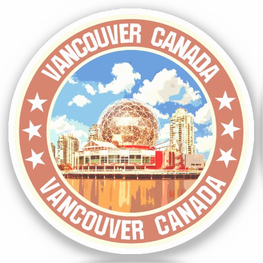 Vancouver Sticker (Voorkant)