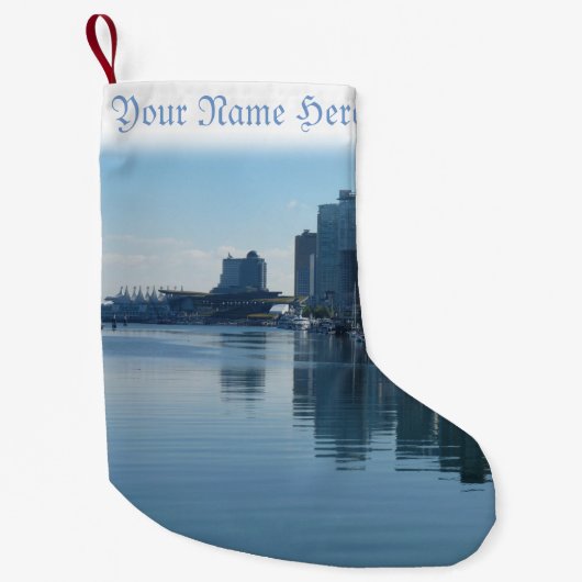 Vancouver Stocking Vancouver-kerststop Kleine Kerstsok (Voorkant)