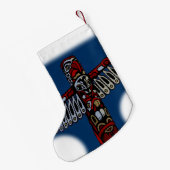 Vancouver Stocking Vancouver-kerststop Kleine Kerstsok (Achterkant (Hangend))