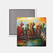 Vancouver Sunrise Magneet (Voorkant / Achterkant)