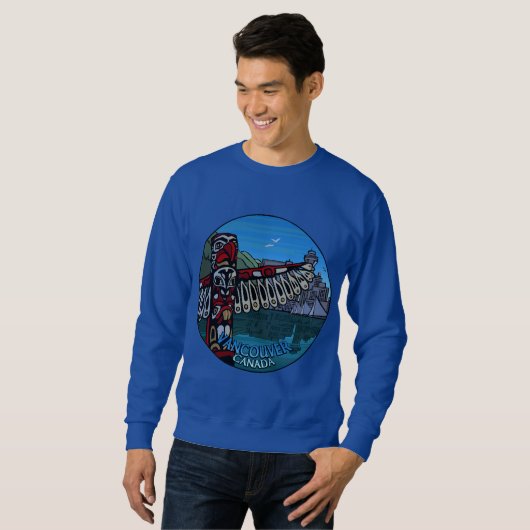 Vancouver Sweatshirt Vancouver SouvenirArt-Shirten (Voorkant volledig)