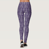 Vancouver Tights Aangepaste Vancouver Canada Leggi Leggings (Achterkant)