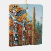 Vancouver Totem Ornament Native Art Souvenirs (Rechts)