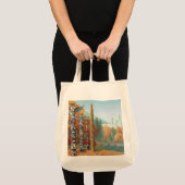 Vancouver Totem Poles Canvas tas Landmark Art Bags (Voorkant (product))