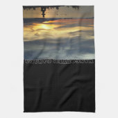 Vancouver Towel Aangepaste Vancouver Tea Towel Theedoek (Verticaal)